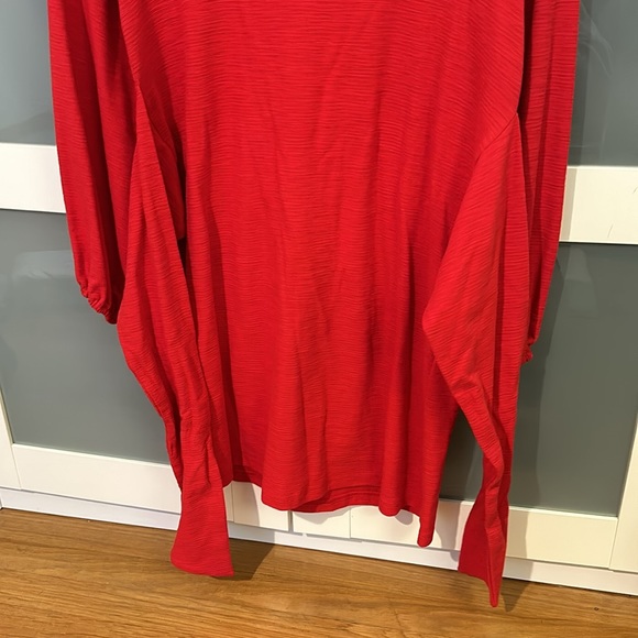 R.Vivimos Women's Cotton Long Sleeve Elegant Knitted Tie Waist Sweater Dress - Picture 8 of 12